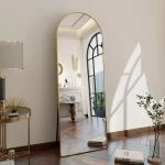 Metal Arch Full Length Mirror Floor Mirror Wall-Mounted - Image 28