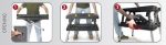 Keter ?C 197283 Folding Table Work Bench for Miter Saw Stand, Woodworking Tools and Accessories with Included 12 Inch Wood Clamps ?C Easy Garage Storage Black/Yellow - Image 11