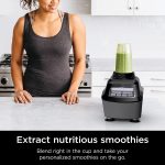 Mega Kitchen System, 72 oz. Pitcher, 8-Cup Food Processor, 16 oz. Single Serve Cup, 1500-Watt, Black - Image 12